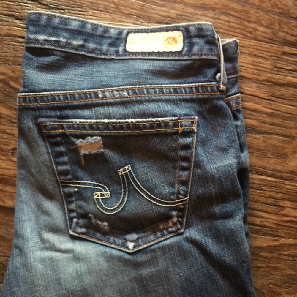 58 AG Adriano Goldschmied ‘Angel’ Boot Cut Jeans - Picture 7 of 8